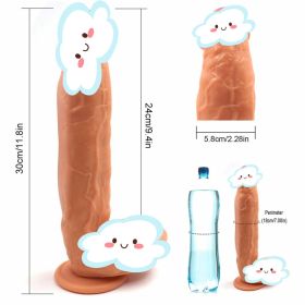 Skin USB Rechargeable Swing Automatic Dillidos for Women Waterproof Vibrant Silicone Waterproof Quiet Vibrator Easy to Carry Handheld & Sports Re